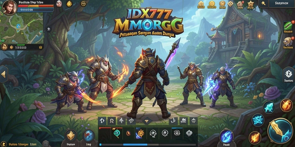 Tangkapan layar menunjukkan aksi seru dalam gameplay IDX777.