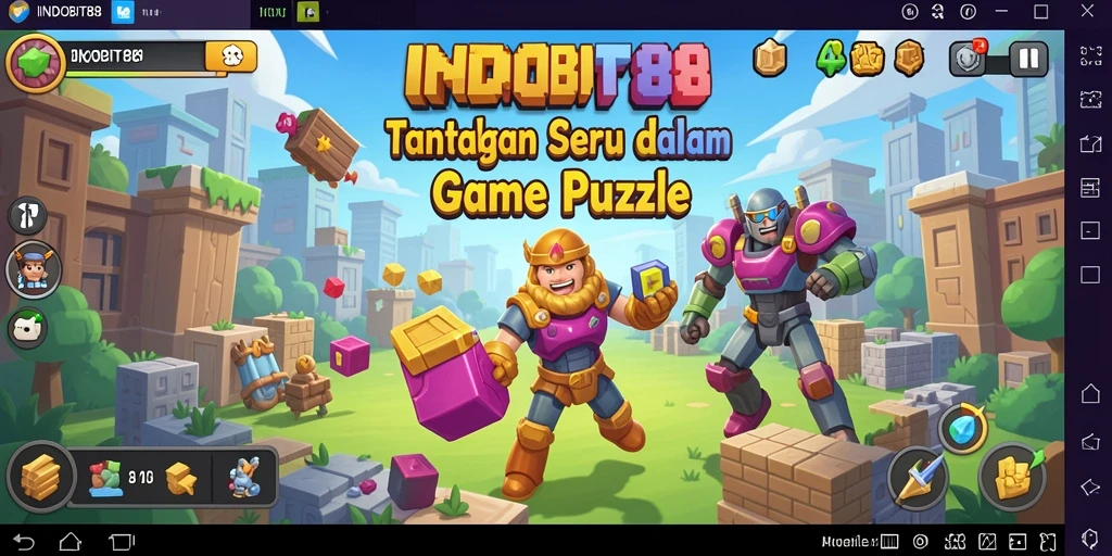 Tampilan gameplay menarik dari INDOBIT88 dengan berbagai teka-teki seru.