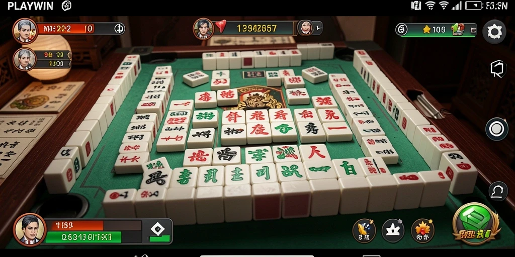 Screenshot menunjukkan gameplay Mahjong yang menarik dan menantang.