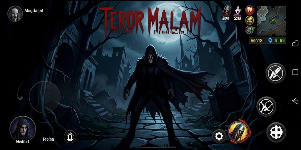 Screenshot utama RP8 menampilkan gameplay atmosferik penuh ketegangan.