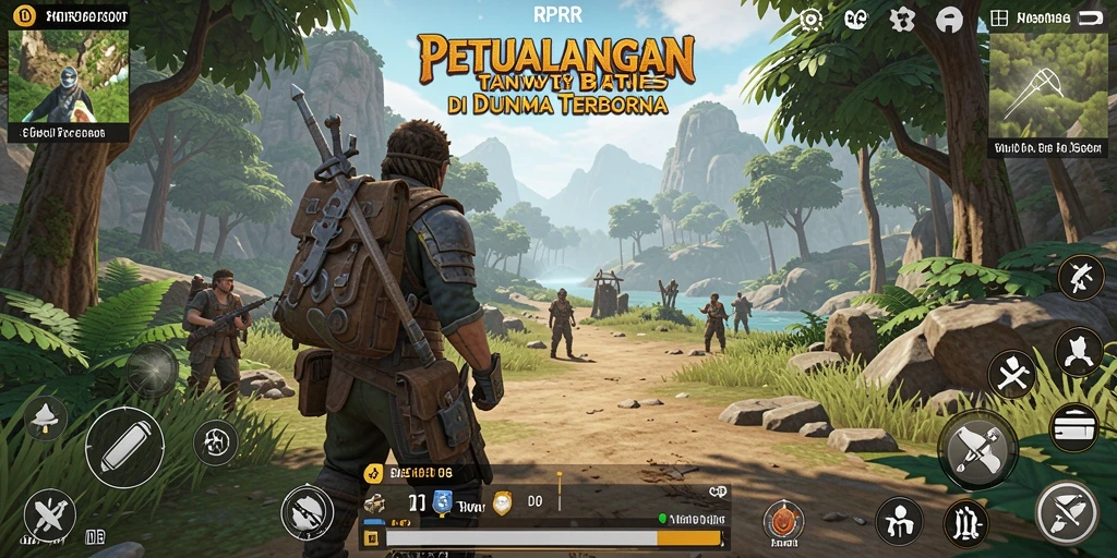 Gameplay RPRR menampilkan petualangan terbuka yang seru dan menantang.