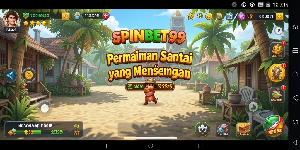 Screenshot gameplay SPINBET99 yang menunjukkan kesenangan bermain.
