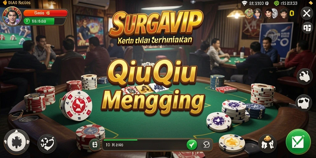 Tampilan gameplay QiuQiu yang menarik dan seru.