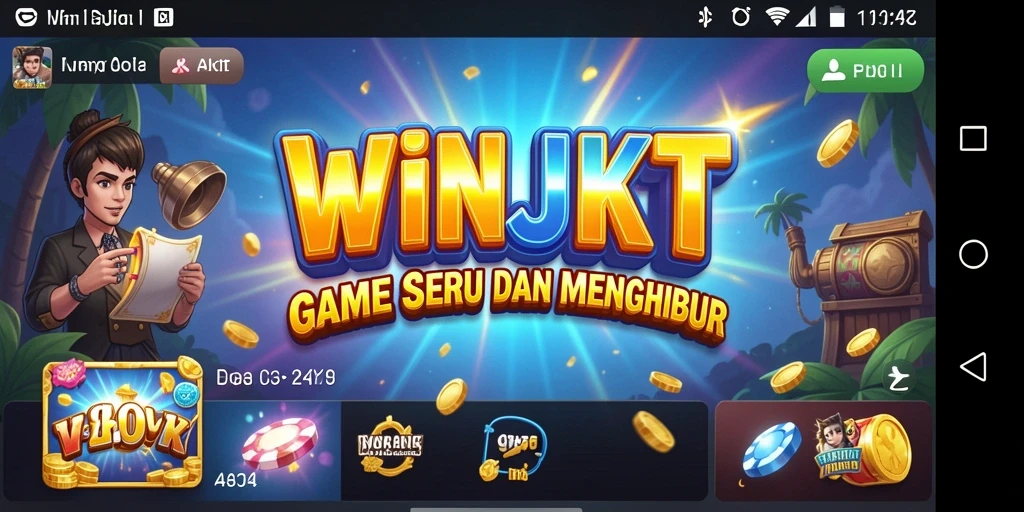 Tampilan gameplay Slot yang menarik dan menyenangkan di WINJKT.
