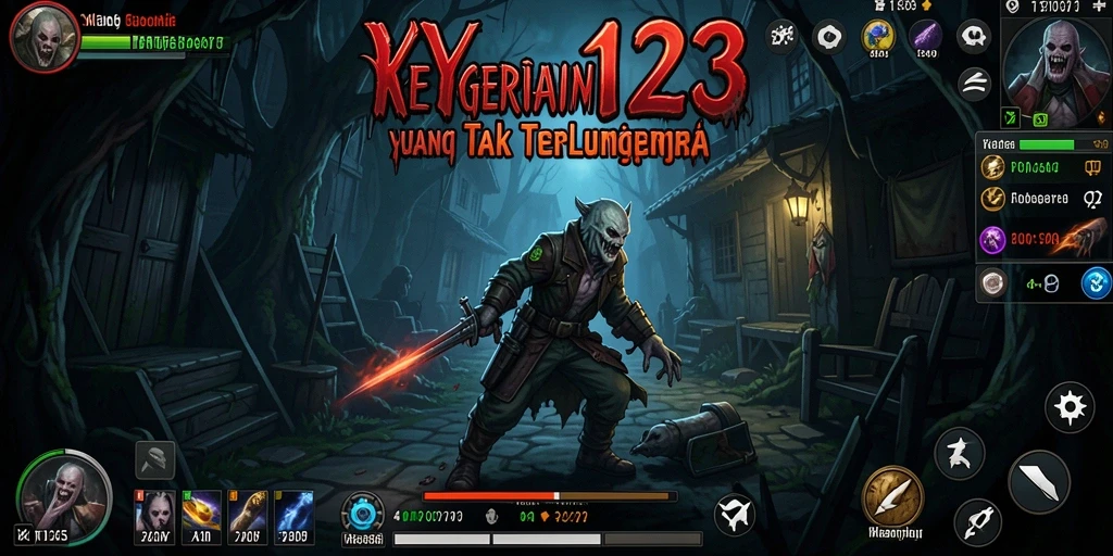 Gameplay mencekam dan atmosfir horror yang intens di YY123.