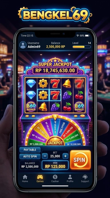 Screenshot yang menunjukkan proses unduh cepat di bengkel69.